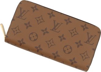 Louis Vuitton Monogram Reverse Black Noir Monogram Reverse Long Wallet (Bi-Fold) (Pre-Owned)