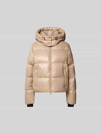 Moose Knuckles Regular Fit Steppjacke mit Kapuze in Gold, Gr&ouml;&szlig;e XS