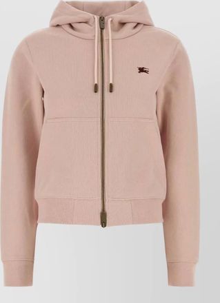 Burberry cotton sweatshirt jacket