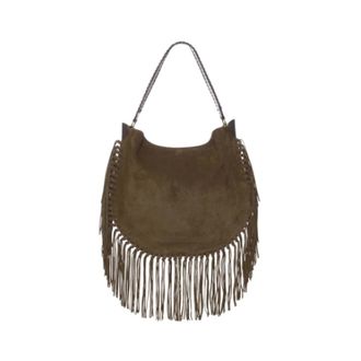 Isabel Marant Isabel Marant, Shoulder Bags, female, Green, Size: ONE SIZE Oskan Soft Zip