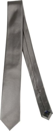Errico Formicola silk tie - Silver