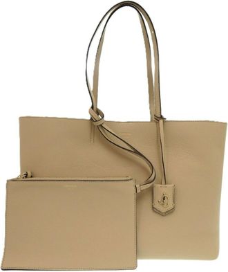 Jimmy Choo London Leather Tote Bag (Pre-Owned)