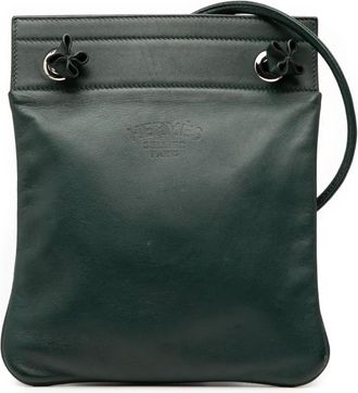 Hermès Borsa a tracolla Aline mini in pelle Swift 2018 - Verde