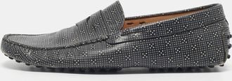 Tod's Tods Two Tone Leather Slip On Driver Loafers