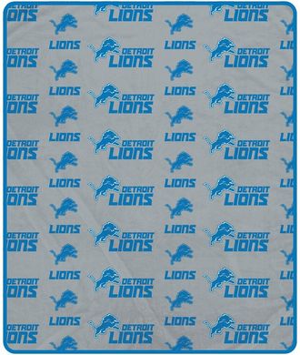 Pegasus Sports Detroit Lions Nfl Team Logo Print Soft Blanket