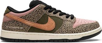 Nike SB x Arts-Rec Dunk sneakers met dierenprint - Beige