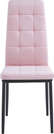 Regalos Miguel Regalos Miguel - Packs Sillas Comedor - Pack 4 Sillas Lan Terciopelo - Rosa
