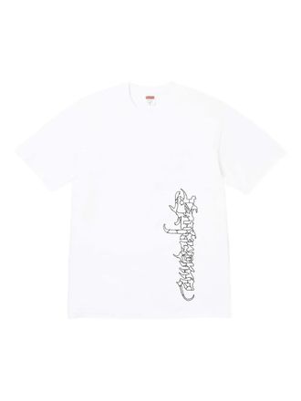 SUPREME T-shirt con stampa Satan - Bianco