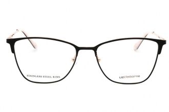 Liz Claiborne L678 Metal Frame Eyeglasses - Black