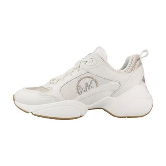 Michael Kors Schoenen, Dames, Wit, 38 EU, Leer, Bowie Trainer