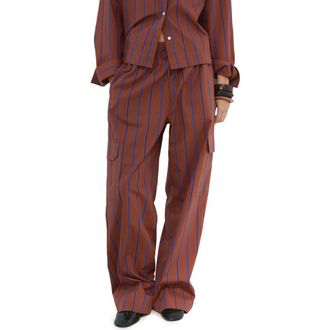 Mango Cargo Pants in Russet at Nordstrom, Size X-Small