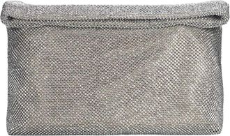 Twentyfourhaitch Maxi Pochette - Dames - Clutches - Grijs - ONE Size - Tassen