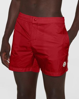 Moncler Mens Signature Swim Shorts