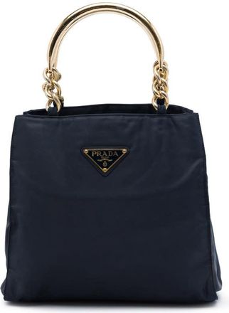 Prada Pre-owned Prada Tessuto Metal Handle Bag Ladies LFMQTSZ1K3DUD4OC