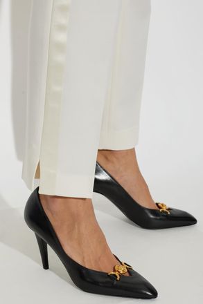 Versace Leather Pumps Clelia, Womens, Black