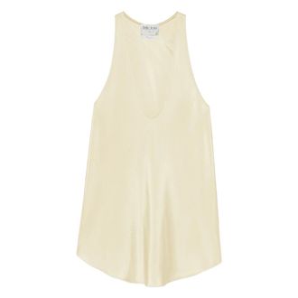 Forte_Forte Sleeveless Tops, female, White, Size: S Viscose Twill Top