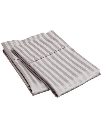 Superior 400 Thread Count Egyptian Cotton Striped Pillowcases