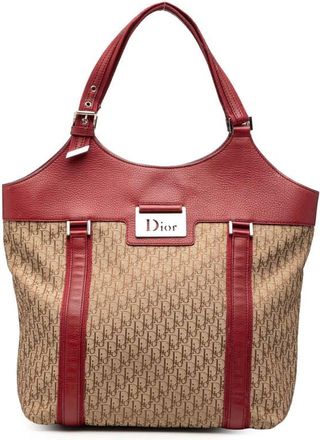 Dior Pre-owned Dior Diorissimo Trotter Canvas Street Chic Tote Ladies 15-BO-0065