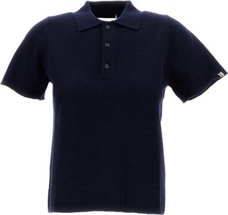 Extreme Cashmere Salamander Wool Blend Polo Shirt