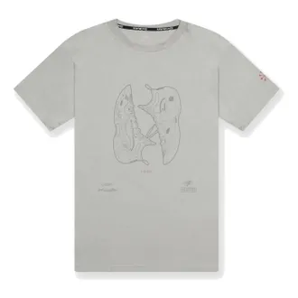Li-Ning Way Of Wade Shoes Graphic T-shirt Grey AHSSA45-1