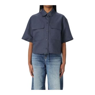 Colmar Shirts, female, Blue, Size: L Shirt