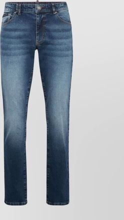 Philipp Plein straight leg jeans featuring five pockets
