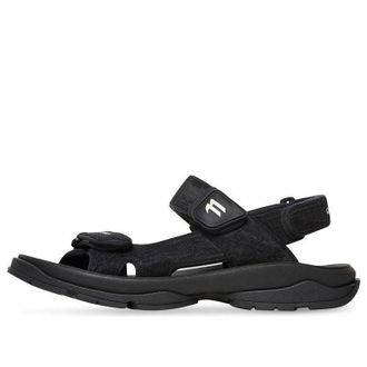 Balenciaga Tourist Sandals Black 706279W2CCA1000