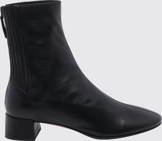Aquazzura Stivaletti Chelsea Saint Honor&egrave; in pelle scamosciata con punta tonda