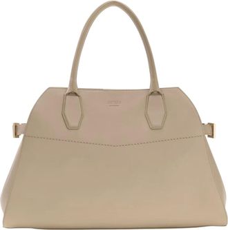 Guess Handbags, female, Beige, Size: ONE SIZE Yulia Small Satchel