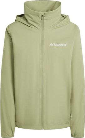 ADIDAS TERREX Multi Essentials 2 Layer Rain Jacket Regenjacke f&uuml;r Damen | oliv/gr&uuml;n