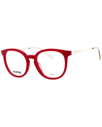 Love Moschino Womens Mol607/Tn 49Mm Optical Frames