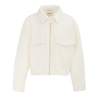 Firetrap Dames/Dames Teddy Fleece Gewatteerde Jas (Cr&egrave;me)