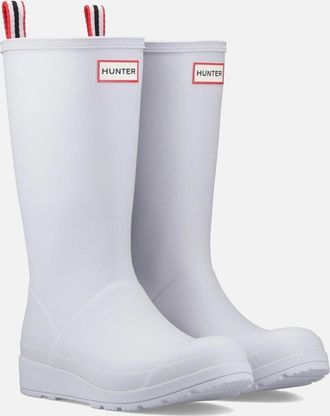 Hunter Womens Hunter Original Play Tall Rubber Womens Micro Chip Wellington Boots - Grey - Size: 7