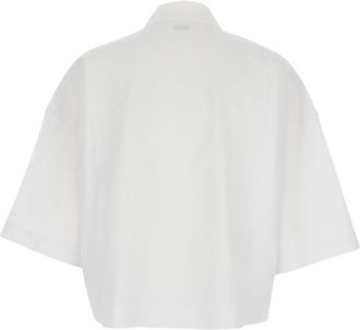 Brunello Cucinelli Womens Polo Shirt White Cotton T-Shirts & Jerseys