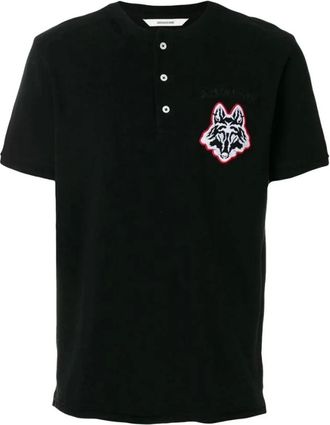 Zadig&Voltaire Tops, Heren, Zwart, M, T-Shirts