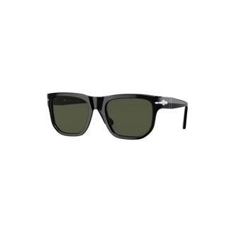 Persol Sunglasses, unisex, Black, 55 MM, Authentic Stylish Glasses with Top-notch Service