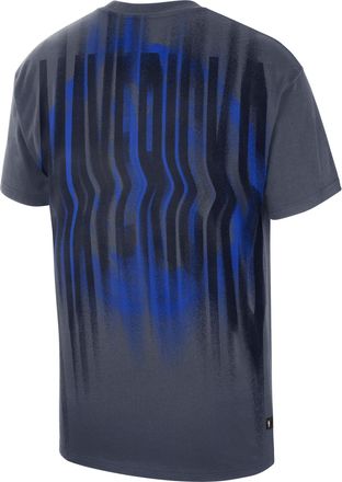 Nike Dallas Mavericks Nike Mens Basketball Pregame T-Shirt in Blue | IO6301-419