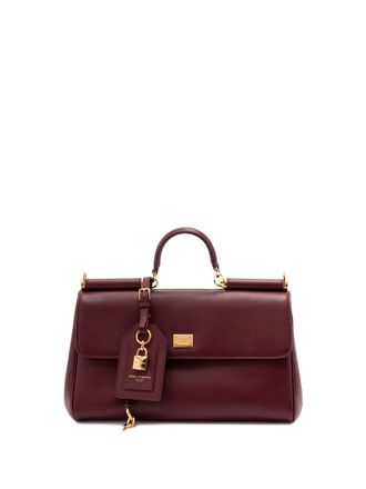ハンドバッグ DOLCE & GABBANA rafia red corn blend shopping bag Dolce & Gabbana 'rafia' Red Corn Blend Shopping Bag