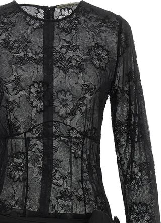 Alessandra Rich Viscose Long Womens Dress