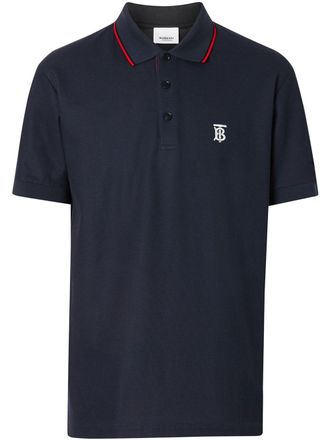 Burberry Piqué poloshirt - Blauw