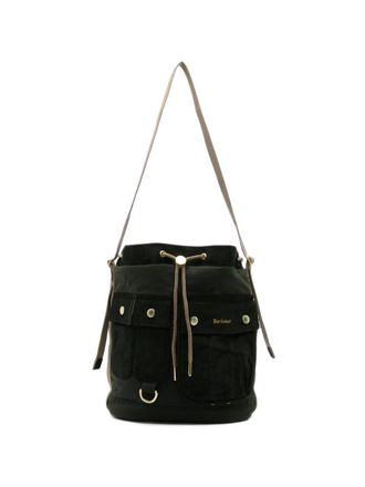Barbour Wax Mia Drawstring Tote Bag