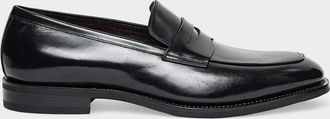 Santoni Men & apos;s Gregor Leather Penny Loafers