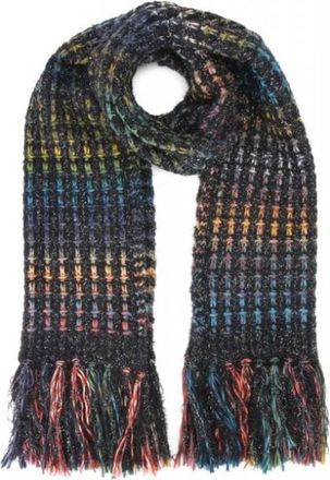 Kurt Geiger Lurex Gebreide Sjaal - Dames - Wintersjaals - Veelkleurig - ONE Size - Polyester - Accessoires
