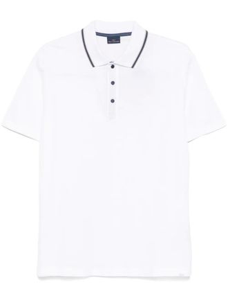 Paul & Shark piquet polo shirt - men - Cotton - XXXL - White
