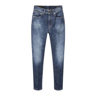 Dondup Slim Fit Jeans, female, Blue, W31, Blue Slim-Fit Jeans