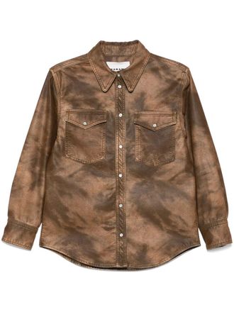Isabel Marant Camicia Karima In Ecopelle-Donna