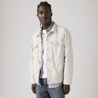 Levi's Relaxed Type III Trucker Jacket - Mens - 2XL - White