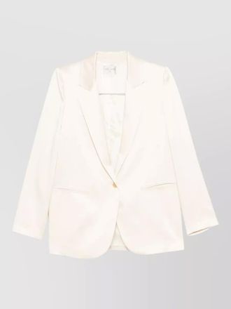 Forte_Forte single breasted blazer jacket buttoned cuffs