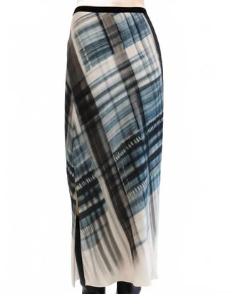 Go Silk Long For It Midi Skirt In Multi