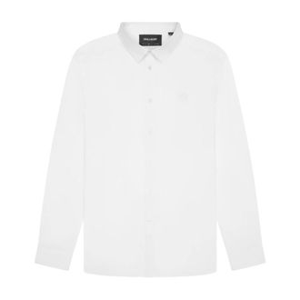 Lyle & Scott Heren, Overhemden, Wit, Maat: M Katoen